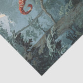 Decoupage Warrior Mouse & Majestic Witte Paard Tissuepapier (Detail)