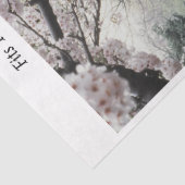 Decoupage Waterfall Cherry Blossom Fits 16x20  Tissuepapier (Detail)