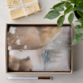 Decoupage waterverf beer liefhebbers tissuepapier (Geschenk)