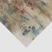 Decoupage Waterverf Highland Koe Lineup Rustiek Tissuepapier (Detail)