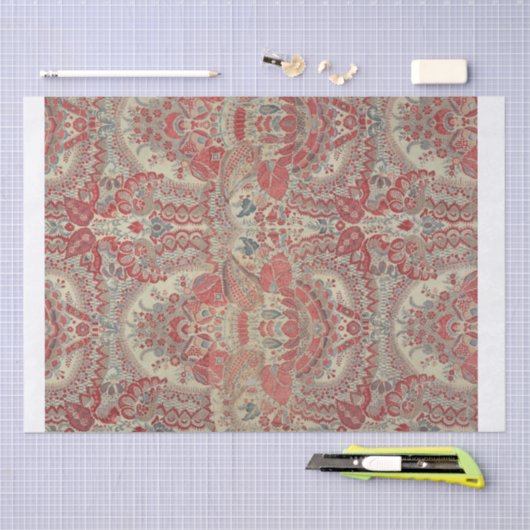 DECOUPAGE WEEFSELDOCUMENT:  BEHANG TISSUEPAPIER (Craft)