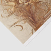 Decoupage Weefseldocument Victoriaans Afrikaans-Am Tissuepapier (Detail)