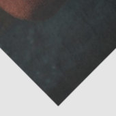 Decoupage Western Peeking Santa Clause Cowboy Hat  Tissuepapier (Detail)