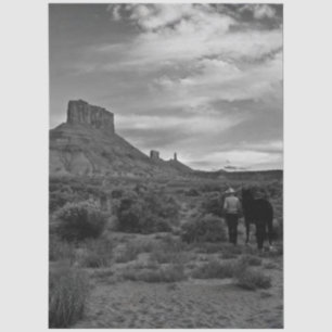 Decoupage Western Solitude Lisa Chappell Tissuepapier