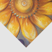 Decoupage Whimsical Abstracte Bloemen Paisley Art Tissuepapier (Detail)