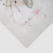 Decoupage Whimsical Black Cat Stiletto's Catwalk Tissuepapier (Detail)