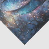 Decoupage Whimsical Fair in een ballon Tissuepapier (Detail)