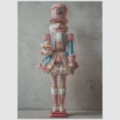 Decoupage Whimsical Festive Nutcracker Tissuepapier (Voorkant)
