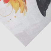 Decoupage Whimsical Flower Fairy Tissuepapier (Detail)