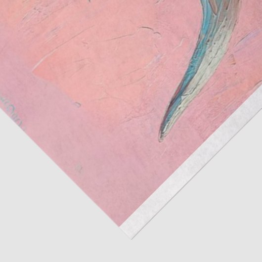 Decoupage Whimsical Highland Bessie Tissuepapier (Detail)