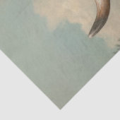 Decoupage Whimsical Highland Koe Paar Tissuepapier (Detail)