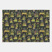 Decoupage Wrapping Paper Terrariums Set van 3 (Voorkant 3)