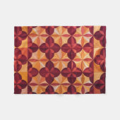 Découpe Abstraite moderne, Couverture en polaire (Devant (Horizontal))