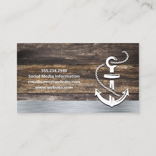 Découpe en métal bois ancien | Carte de visite d'i (Dos)