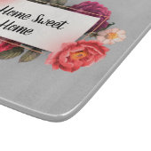 Découper Accueil Sweet Accueil Fleur Gris Planche à découpe (Coin)