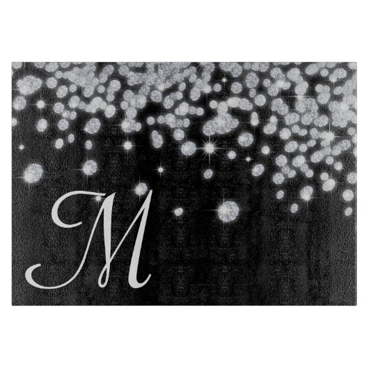Découper Bijoux en diamant Bijoux Monogramme Planche à déco (Devant)