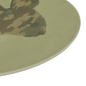 Découper Camouflage Silhouette Pâques Bunny Planche à décou (Coin)