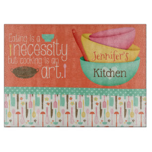 Découper Cuisine Est Une Planche À Coupe Personnalisée D'Ar