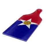 Découper Dallas, drapeau de la pagaie de la planche à décou (Coin)