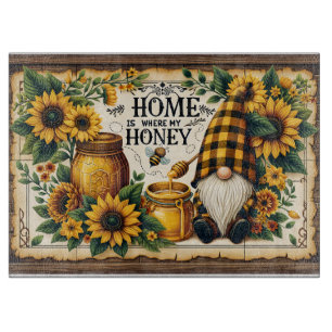 Découper La maison est là où est mon abeille Planche à déco