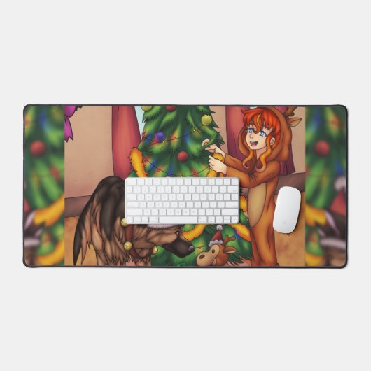 Découper l'arbre de Noël (Clavier et souris)