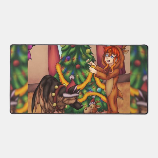 Découper l'arbre de Noël (Recto)