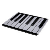 Découper Le piano noir et blanc verrouille la planche à (Coin)