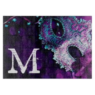 Découper Mascarade Masque Costu Monogramme Planche à découp