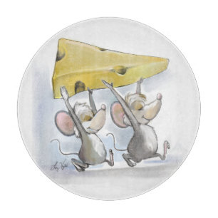 Découper Mic & Mac Portant Dans La Planche À Fromage