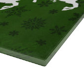 Découper Planche à bascule Père Noël verte (Coin)