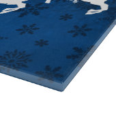 Découper Planche à coudre bleu Père Noël (Coin)