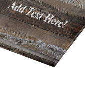 Découper Planche à coudre en bois rustique récupéré (Coin)