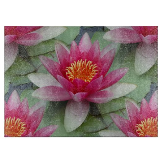 Découper Planche à coudre rose Lotus Water (Devant)