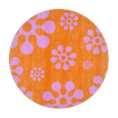 Découper Planche À Coupe Orange Et Rose (Devant)