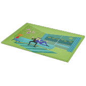 Découper Planche à coupes gays rétro-romantique (Coin)