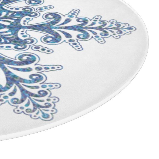 Découper Planche à neige bleue (Coin)