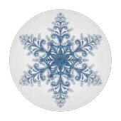 Découper Planche à neige bleue (Devant)