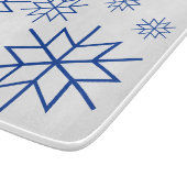Découper Planche à neige en bleu (Coin)