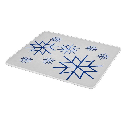Découper Planche à neige en bleu (Coin)