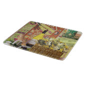 Découper Planche à verre avec vin et olives (Coin)