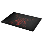 Découper Red Ghost Dance Buffalo ligne noir planche à décou (Coin)