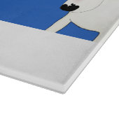 Découper Rex La TV Terrier Vous Regardant Planche À Couper (Coin)