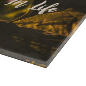 Découper Tournesol Profitez de petites choses Planche à déc (Coin)