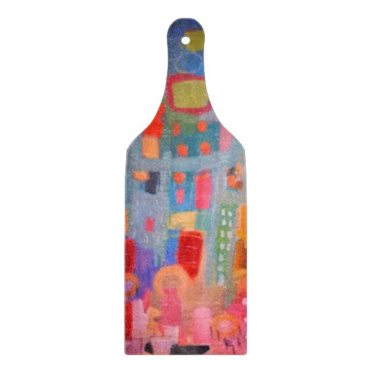 Découper Une Planche À Coupe Colorée (Devant)