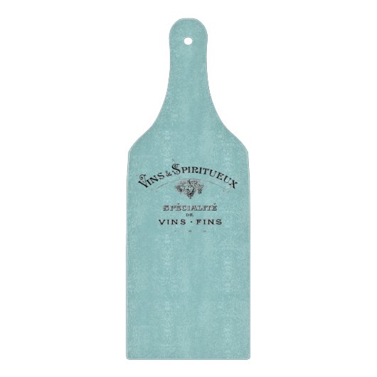 Découper Vin français vintage et planche à pédales (Devant)