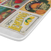 Découper Vintage publicité fruits étiquettes planche à déco (Coin)