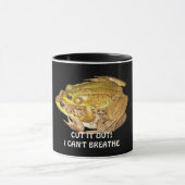 Découpez-le ! Je ne peux pas respirer la tasse de (Centre)