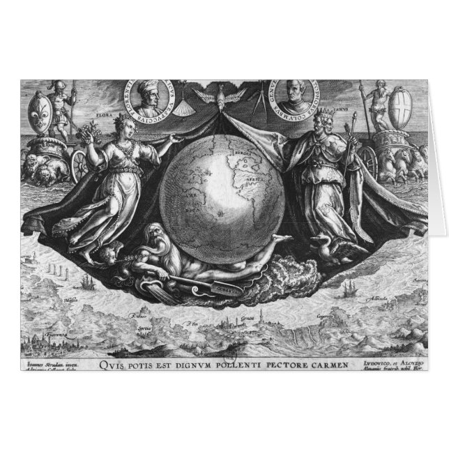 Découverte de l'Amérique (Devant horizontal)