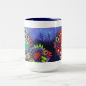 "Découverte de l'épave du bijou brillant" Mug (Centre)