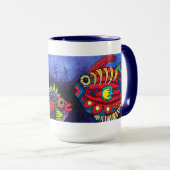 "Découverte de l'épave du bijou brillant" Mug (Devant droit)